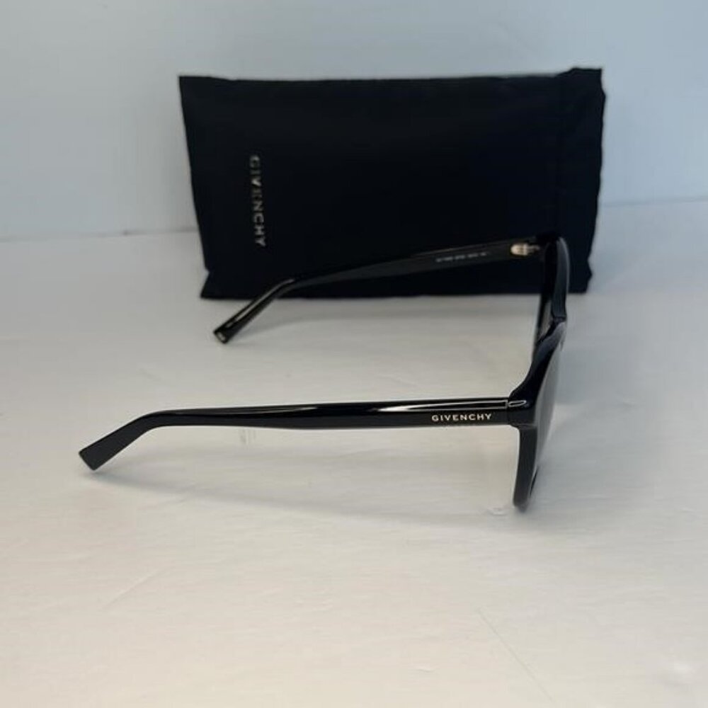 New Authentic GIVENCHY Black /Grey /Gold Acetate Frame Sunglasses -GV7198S - Picture 9 of 13